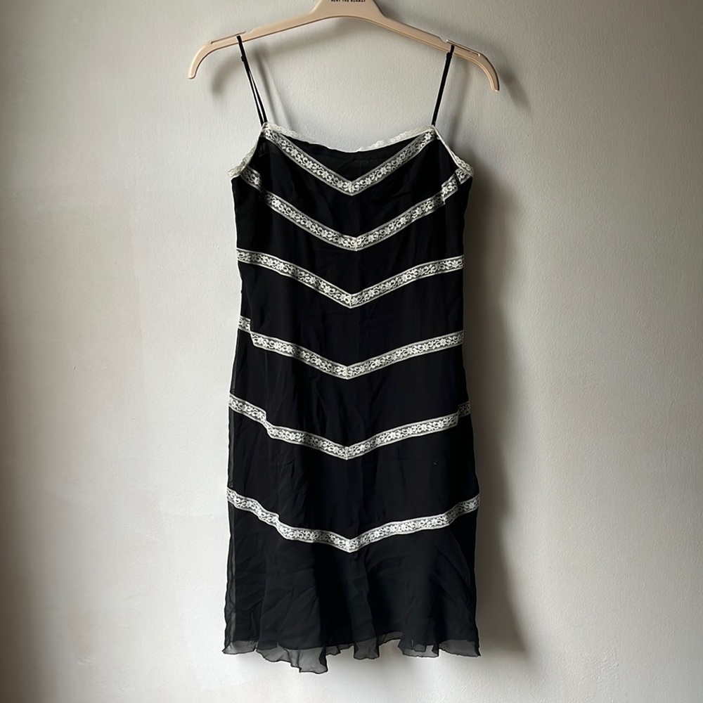 BCBG Silk size 10 Little Black Dress